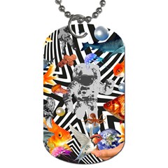 Point Of Entry 2 Dog Tag (one Side) by impacteesstreetwearcollage