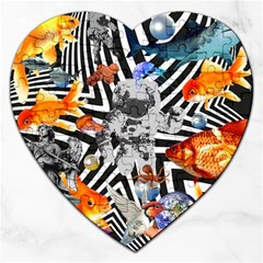 Point Of Entry 2 Jigsaw Puzzle (heart) by impacteesstreetwearcollage