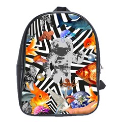 Point Of Entry 2 School Bag (xl) by impacteesstreetwearcollage