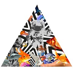 Point Of Entry 2 Wooden Puzzle Triangle by impacteesstreetwearcollage