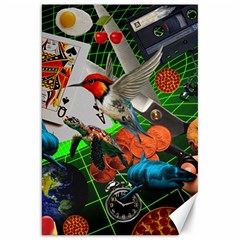 Through Space And Time Canvas 20  X 30  by impacteesstreetwearcollage