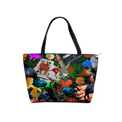 Through Space And Time Classic Shoulder Handbag by impacteesstreetwearcollage