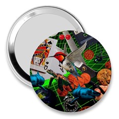 Through Space And Time 3  Handbag Mirrors by impacteesstreetwearcollage