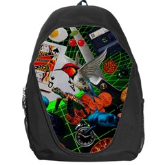 Through Space And Time Backpack Bag by impacteesstreetwearcollage