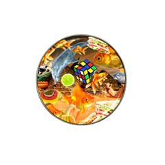 Through Space And Time 5 Hat Clip Ball Marker by impacteesstreetwearcollage