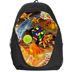 Through Space And Time 5 Backpack Bag by impacteesstreetwearcollage