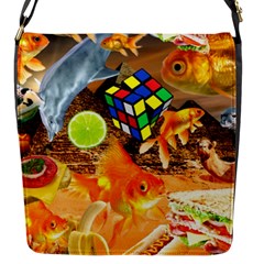 Through Space And Time 5 Flap Closure Messenger Bag (s) by impacteesstreetwearcollage