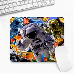 The Journey Home Large Mousepads by impacteesstreetwearcollage