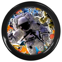 The Journey Home Wall Clock (black)