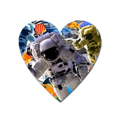 The Journey Home Heart Magnet by impacteesstreetwearcollage