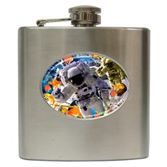 The Journey Home Hip Flask (6 Oz) by impacteesstreetwearcollage