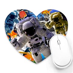 The Journey Home Heart Mousepads by impacteesstreetwearcollage