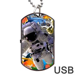 The Journey Home Dog Tag Usb Flash (two Sides) by impacteesstreetwearcollage