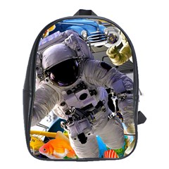 The Journey Home School Bag (xl) by impacteesstreetwearcollage