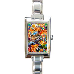 Journey Through Time Rectangle Italian Charm Watch by impacteesstreetwearcollage