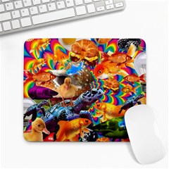 Journey Through Time Large Mousepads by impacteesstreetwearcollage