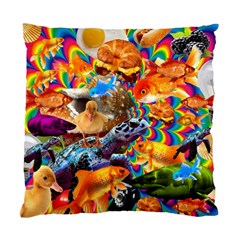 Journey Through Time Standard Cushion Case (one Side) by impacteesstreetwearcollage