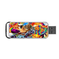 Journey Through Time Portable Usb Flash (two Sides) by impacteesstreetwearcollage