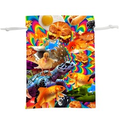 Journey Through Time  Lightweight Drawstring Pouch (xl) by impacteesstreetwearcollage