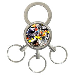 The Stars At Night 3-ring Key Chain