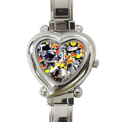 The Stars At Night Heart Italian Charm Watch by impacteesstreetwearcollage