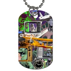 A Matter Of Time Dog Tag (two Sides) by impacteesstreetwearcollage