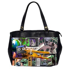 A Matter Of Time Oversize Office Handbag (2 Sides) by impacteesstreetwearcollage