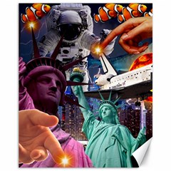 Journey Through Time Nyc Canvas 11  X 14  by impacteesstreetwearcollage