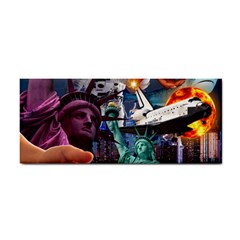 Journey Through Time Nyc Hand Towel by impacteesstreetwearcollage