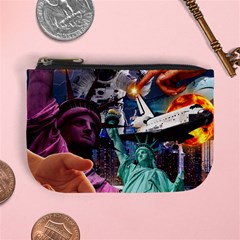 Journey Through Time Nyc Mini Coin Purse by impacteesstreetwearcollage