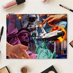 Journey Through Time Nyc Cosmetic Bag (xl) by impacteesstreetwearcollage