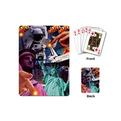 Journey Through Time Nyc Playing Cards Single Design (mini) by impacteesstreetwearcollage