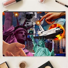 Journey Through Time Nyc Cosmetic Bag (xxxl) by impacteesstreetwearcollage