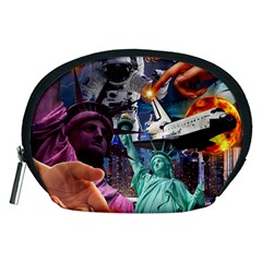 Journey Through Time Nyc Accessory Pouch (medium) by impacteesstreetwearcollage