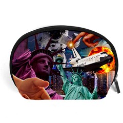 Journey Through Time Nyc Accessory Pouch (large) by impacteesstreetwearcollage