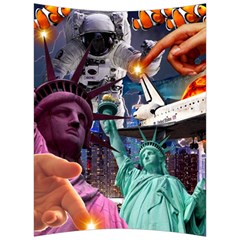 Journey Through Time Nyc Back Support Cushion by impacteesstreetwearcollage