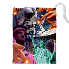 Journey Through Time Nyc Drawstring Pouch (4xl) by impacteesstreetwearcollage