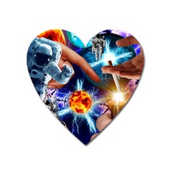 Journey To The Forbidden Zone Heart Magnet by impacteesstreetwearcollage