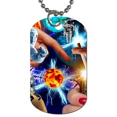 Journey To The Forbidden Zone Dog Tag (two Sides) by impacteesstreetwearcollage