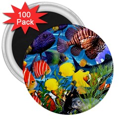 Ocean Deep Cropped 3  Magnets (100 Pack) by impacteesstreetwearcollage