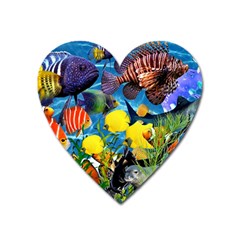 Ocean Deep Cropped Heart Magnet by impacteesstreetwearcollage