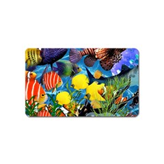 Ocean Deep Cropped Magnet (name Card) by impacteesstreetwearcollage