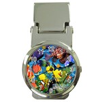 Ocean Deep Cropped Money Clip Watches Front