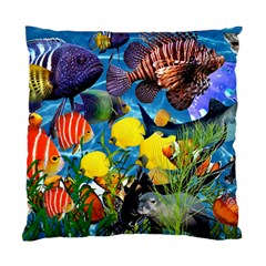 Ocean Deep Cropped Standard Cushion Case (one Side) by impacteesstreetwearcollage