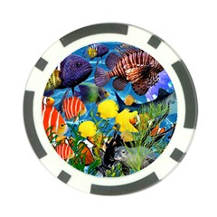 Ocean Deep Cropped Poker Chip Card Guard (10 Pack) by impacteesstreetwearcollage