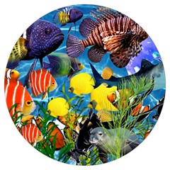 Ocean Deep Cropped Round Trivet