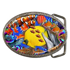 Swimming With The Fishes Belt Buckles by impacteesstreetwearcollage