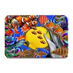 Swimming With The Fishes Plate Mats 18 x12  Plate Mat