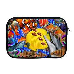 Swimming With The Fishes Apple Macbook Pro 17  Zipper Case by impacteesstreetwearcollage