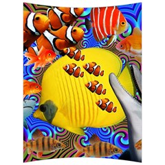 Swimming With The Fishes Back Support Cushion by impacteesstreetwearcollage